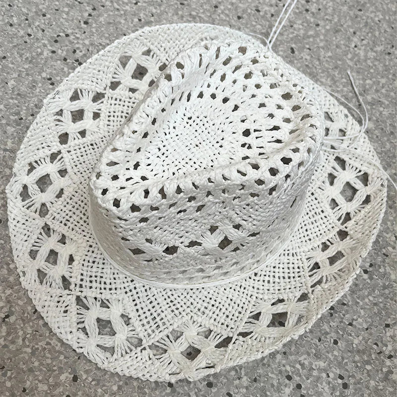 Straw Western Cowboy Hat