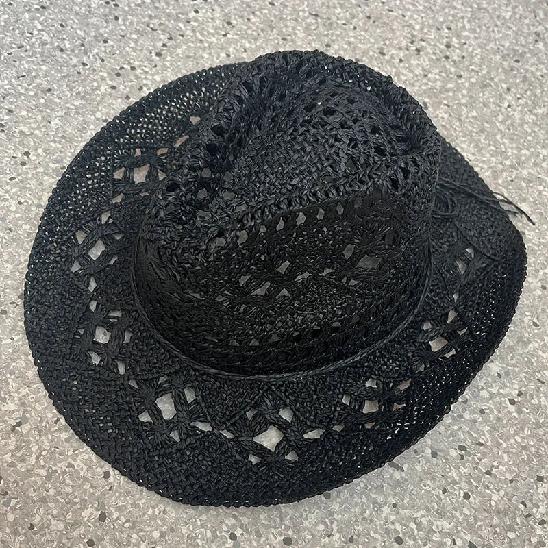 Straw Western Cowboy Hat