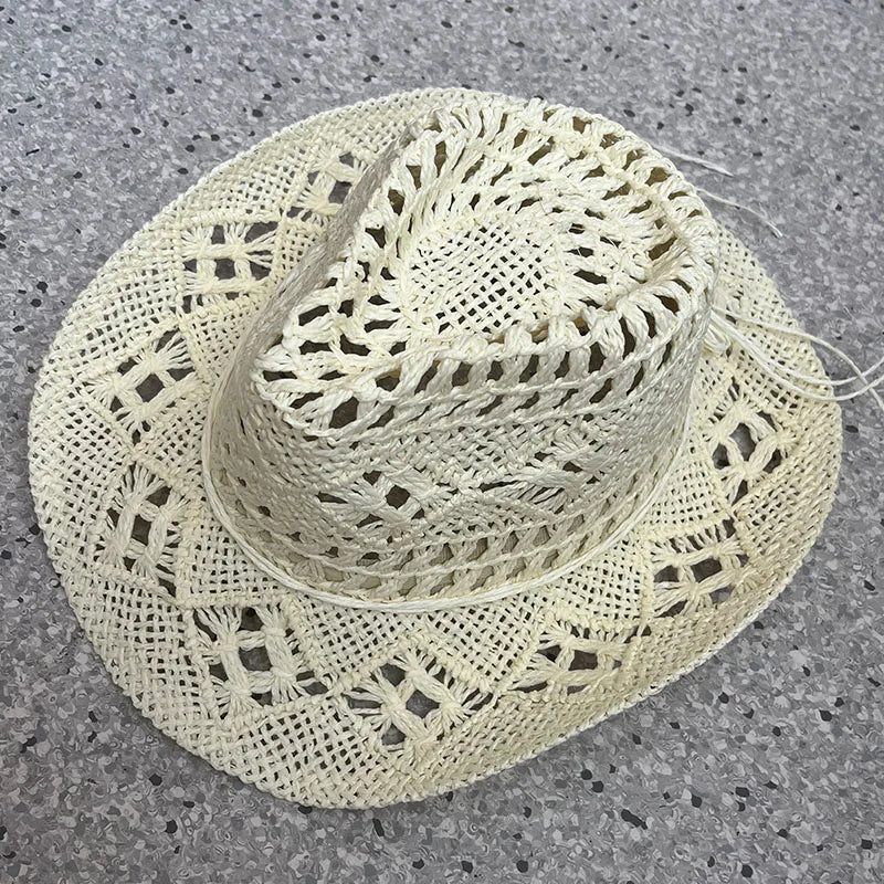 Straw Western Cowboy Hat